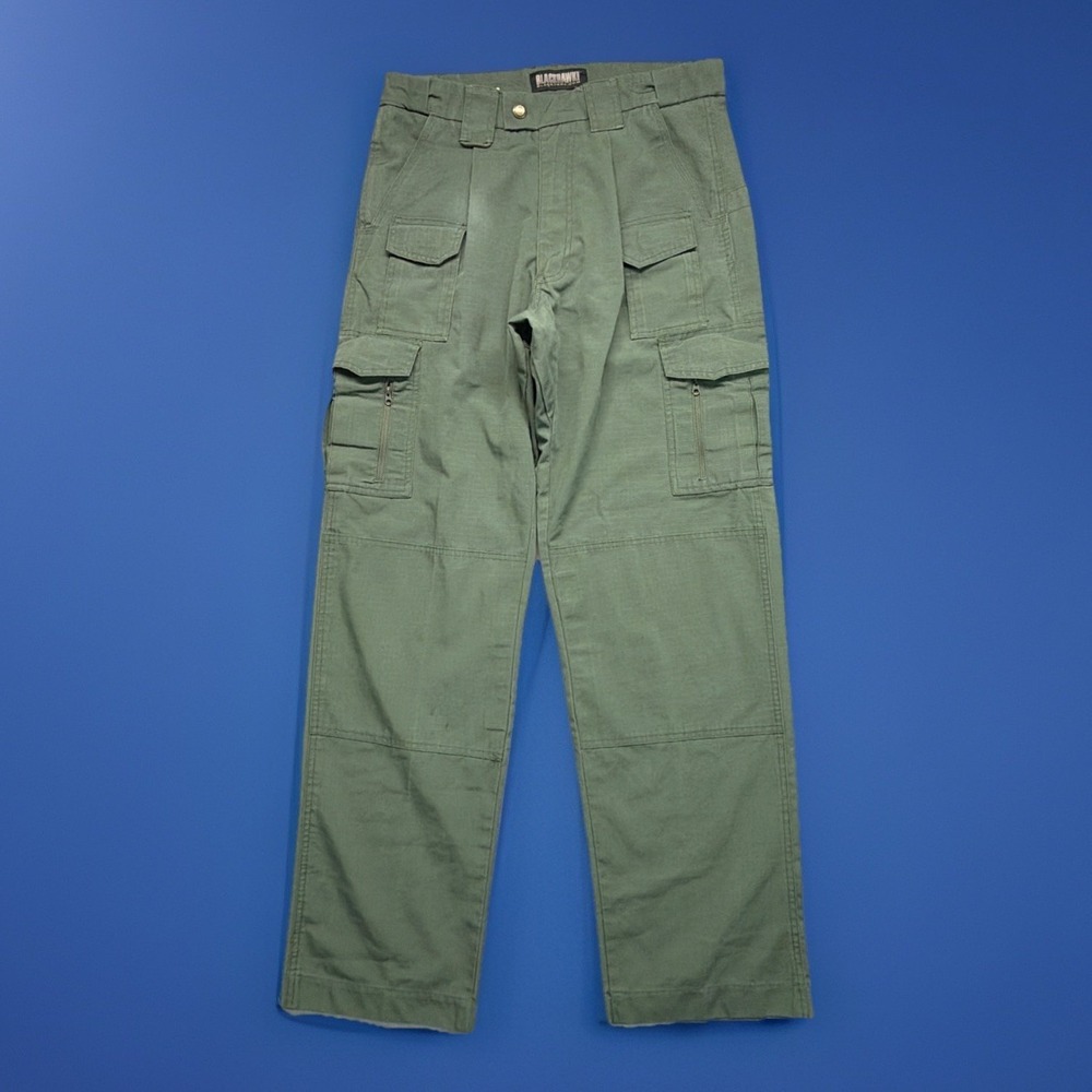 Blackhawk Warrior Wear Pants 34x34 (Fits 33x33)‎ Green Tactical Ripstop 86TP02